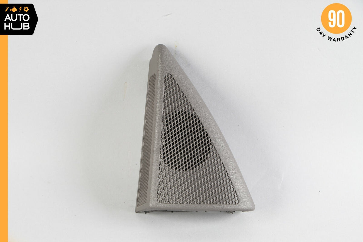 07-09 Mercedes W211 E350 E320 Tweeter Speaker Cover Left Driver Side Gray OEM - photo 1