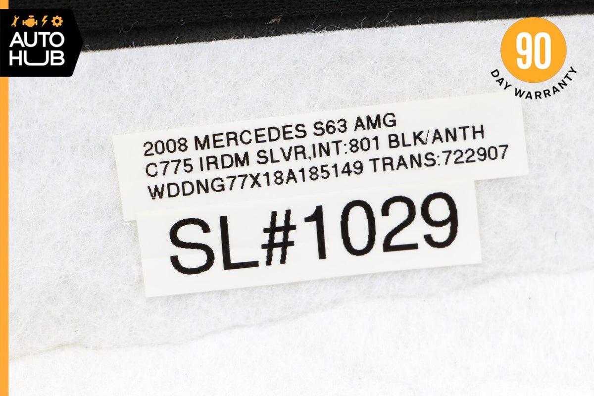 07-13 Mercedes W221 S63 AMG S600 Front Left Driver Side A Pillar Trim Panel OEM - photo 12