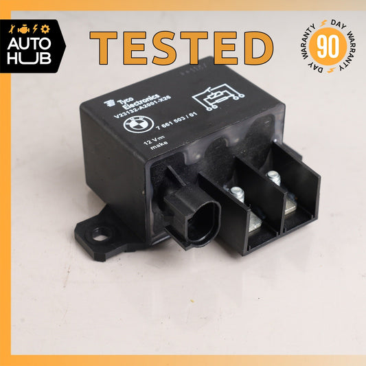 04-18 BMW F10 550i 335i Engine Motor Radiator Cooling Fan Relay Module OEM - photo 1