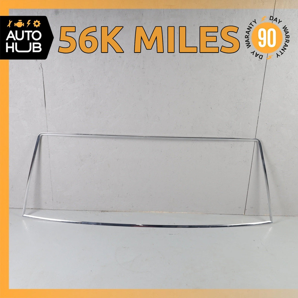 Bentley Eight / RR Silver Spirit Rear Windshield Window Molding Frame OEM 56k - photo 1