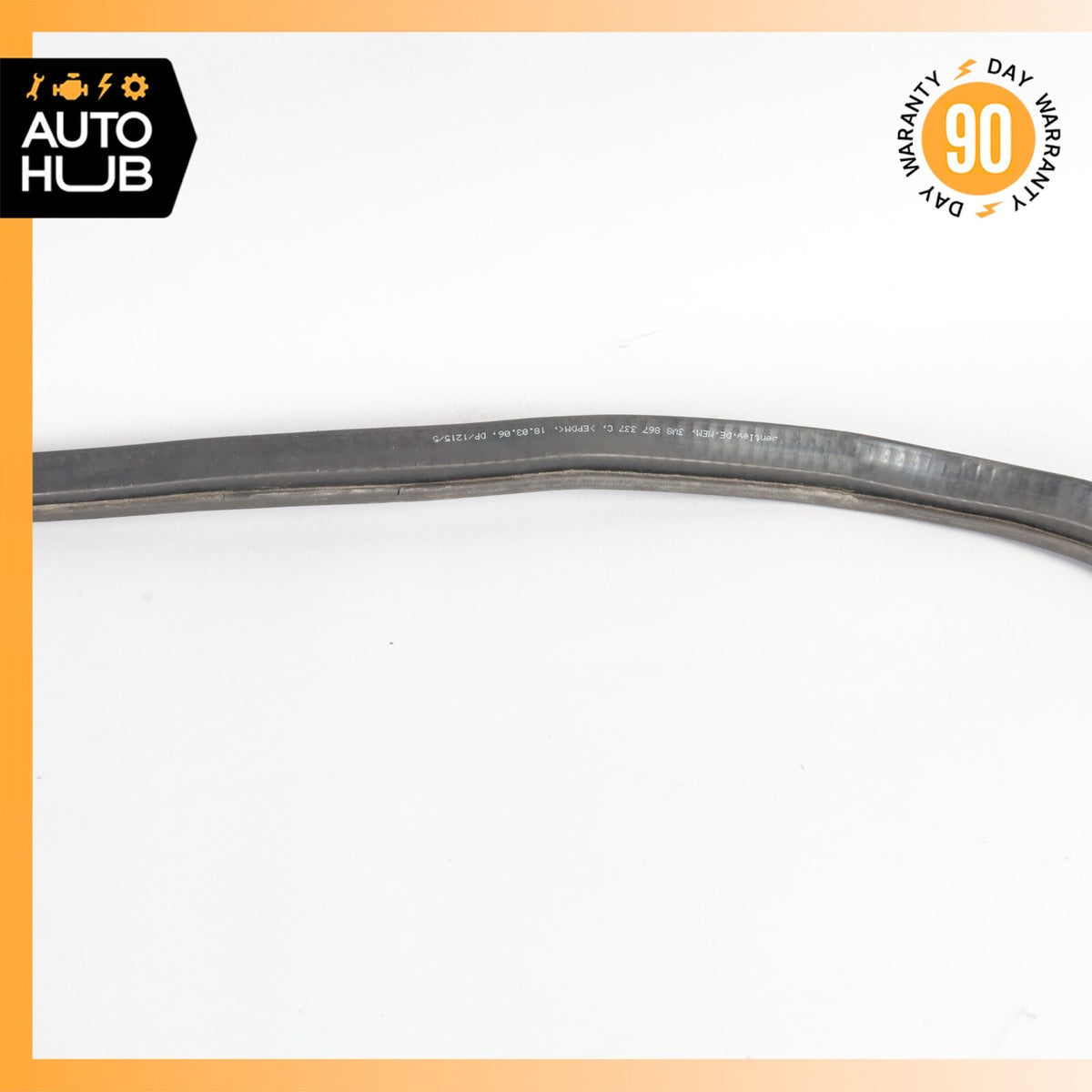 03-10 Bentley Continental GT Coupe Left or Right Side Lower Door Seal Rubber OEM - photo 4