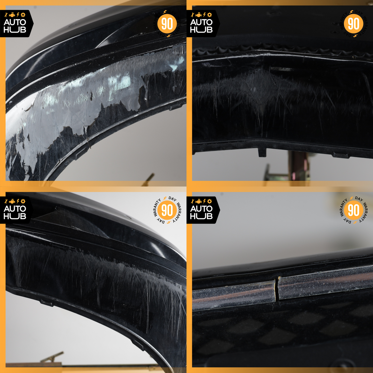 10-13 Mercedes W221 S400 S550 Base Front Bumper Cover Assembly Black OEM - photo 18