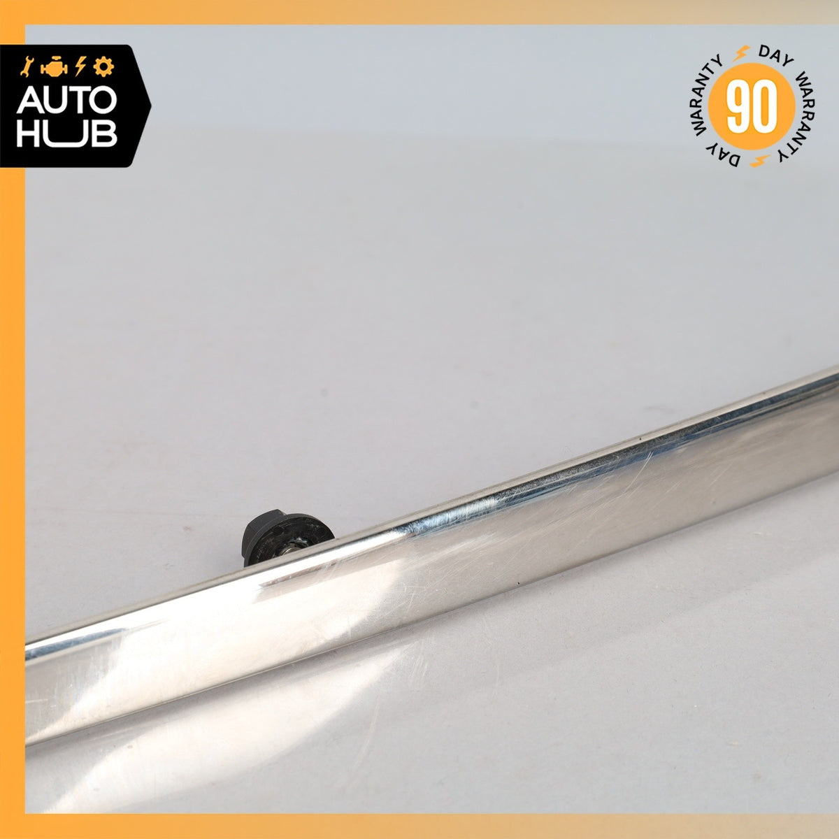 03-10 Bentley Continental GTC GT Rear Right Side Bumper Molding Trim Chrome OEM - photo 4