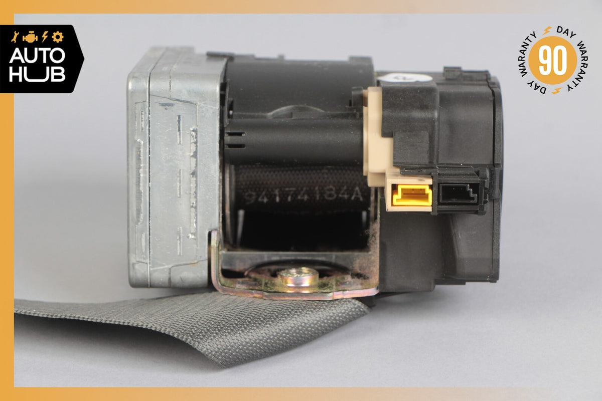 03-06 Mercedes R230 SL500 SL55 AMG Left Side Seat Belt Retractor Charcoal OEM - photo 6
