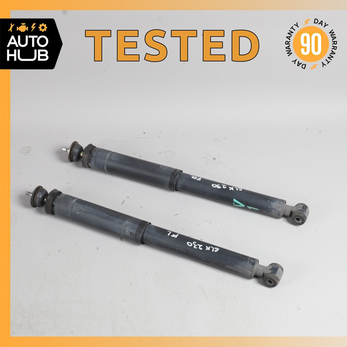 97-00 Mercedes R170 SLK230 Front Left and Right Shock Strut Shocks Set OEM - photo 1