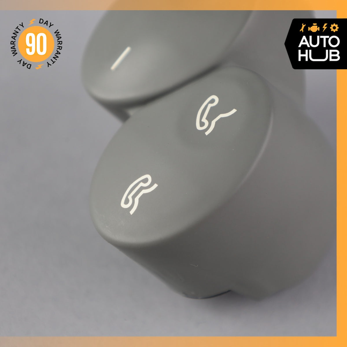 03-11 Mercedes R230 SL500 E550 SL55 AMG Steering Wheel Control Button Gray OEM - photo 7
