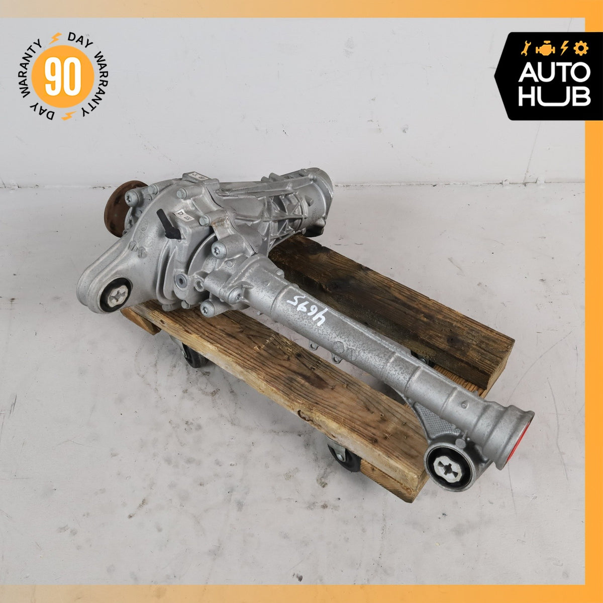 11-14 Porsche Cayenne 958 S 4.8L V8 Front Differential Axle Carrier Diff OEM - photo 2