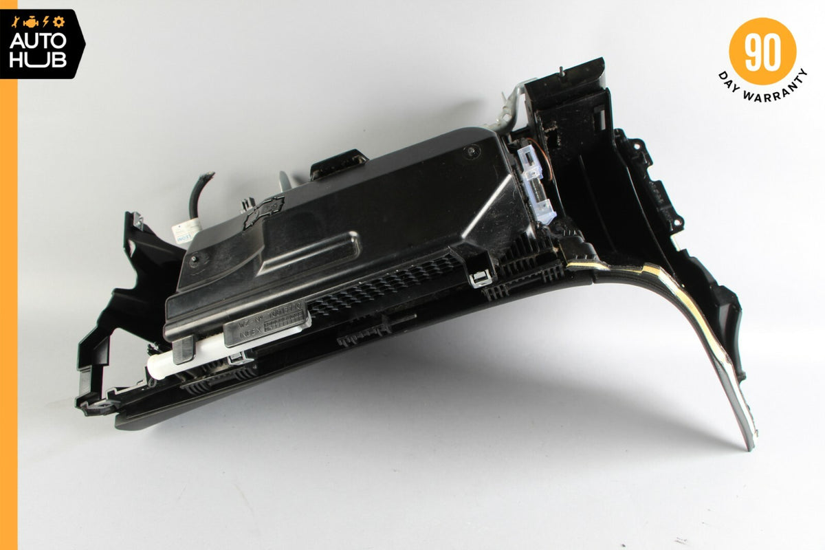 07-09 Mercedes W211 E350 E550 Dashboard Glove Box Storage Compartment Black OEM - photo 8