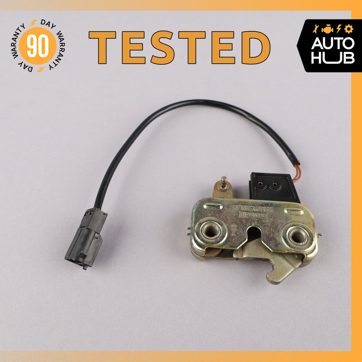 Porsche Boxster 986 Trunk Boot Lock Latch Actuator 98651205301 OEM - photo 1
