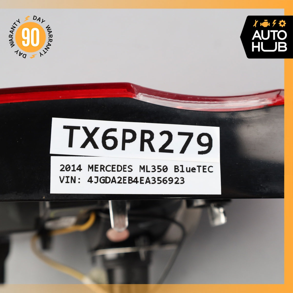 12-15 Mercedes W166 ML350 ML63 AMG Inner Tail Light Lamp Rear Right Side OEM - photo 17