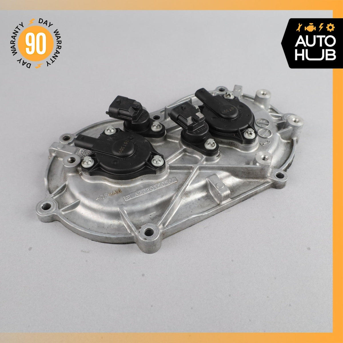 Mercedes W207 E350 S400 C300 Front Left Side Engine Timing Chain Cover Plate OEM - photo 1