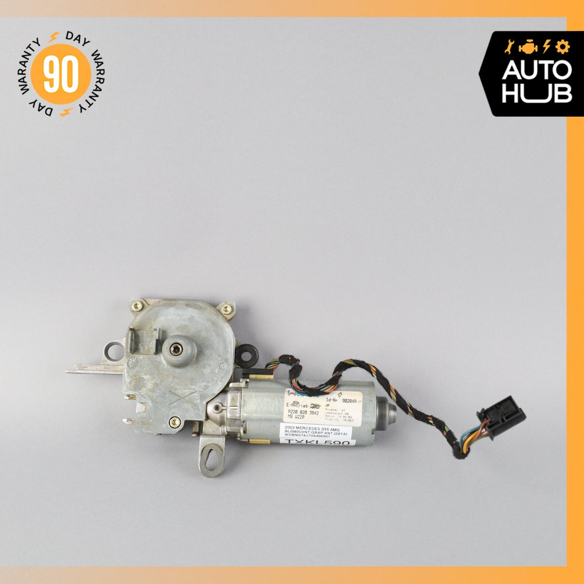 00-06 Mercedes W220 S55 AMG S500 CL500 Sunroof Sun Roof Motor 2208203842 OEM - photo 1