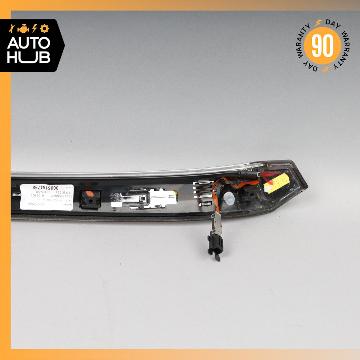 07-09 Mercedes W221 S550 S63 AMG Front Left Side Door Panel Trim 2217200922 OEM - photo 8