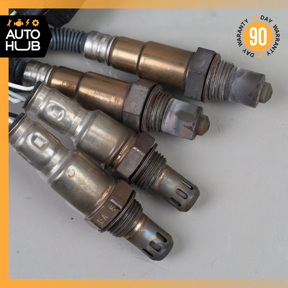 Mercedes W166 ML350 M276 Oxygen O2 Sensor Lambda Set of 4 OEM - photo 3
