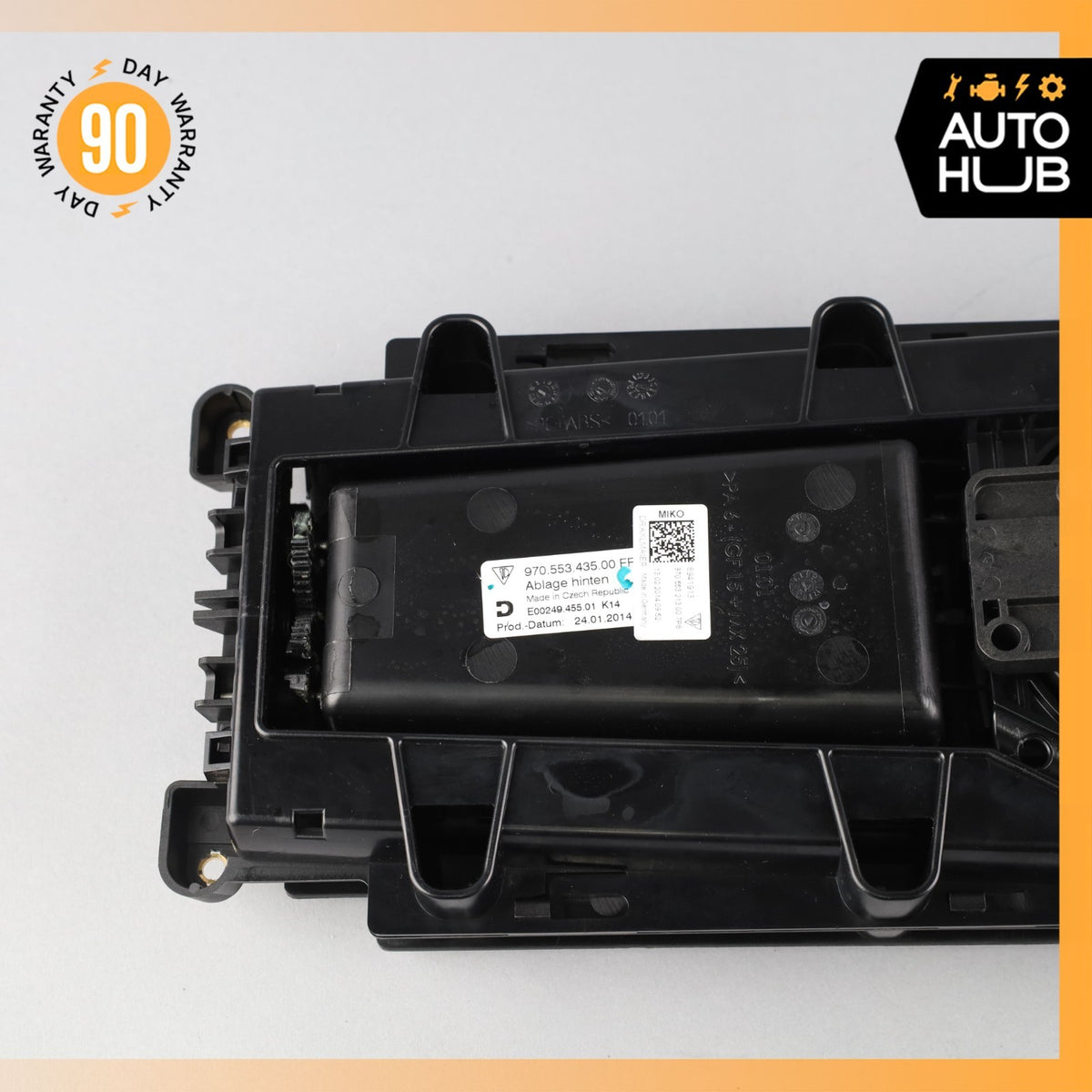 10-16 Porsche Panamera 970 Rear Center Console Storage Compartment OEM 86k - photo 10