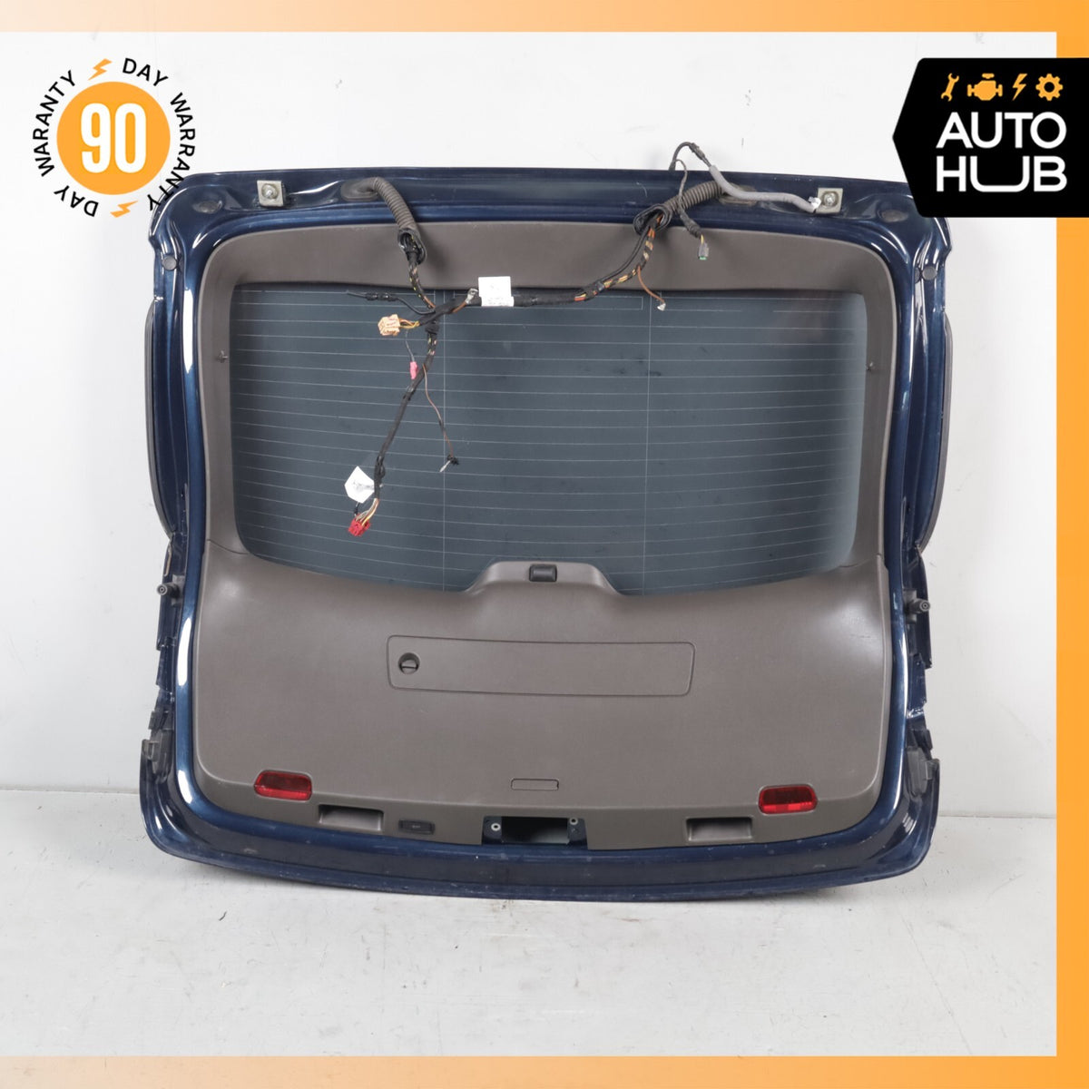 15-18 Porsche Macan S 95B Trunk Lid Liftgate Tailgate Hatch Shell Blue OEM - photo 11