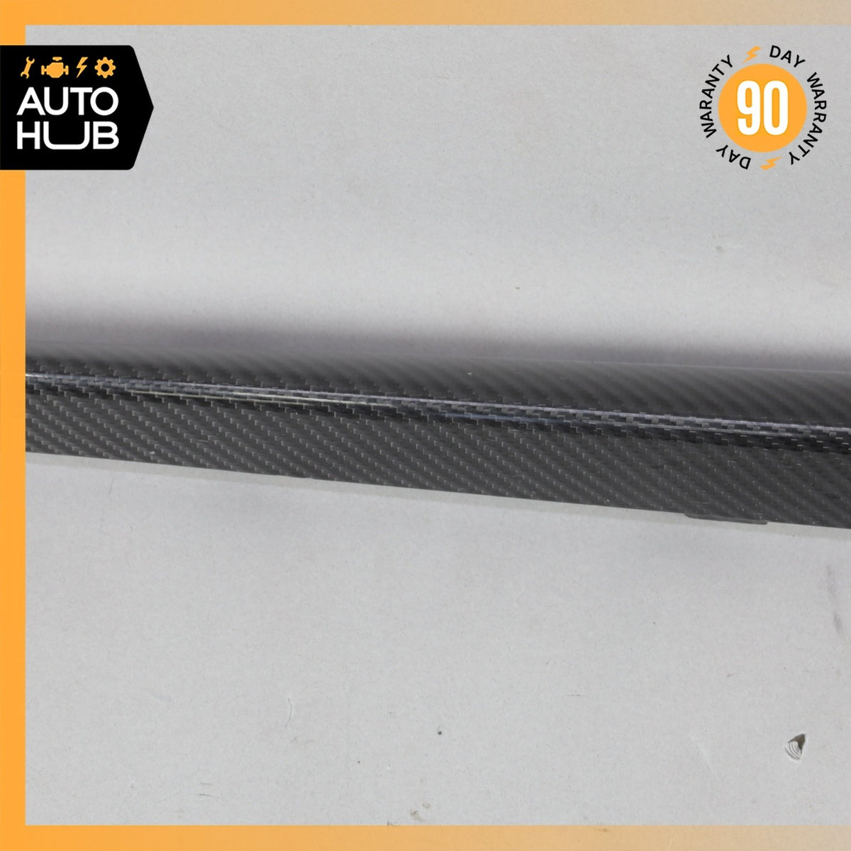 14-20 Mercedes W222 S65 Rear Right Skirt Rocker Panel Molding Trim Carbon OEM - photo 7