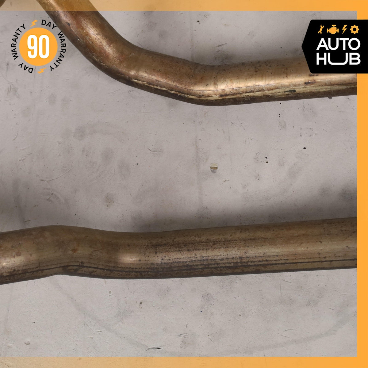 Mercedes W209 CLK350 C350 RWD Engine Exhaust Downpipe Left & Right Side Set OEM - photo 13