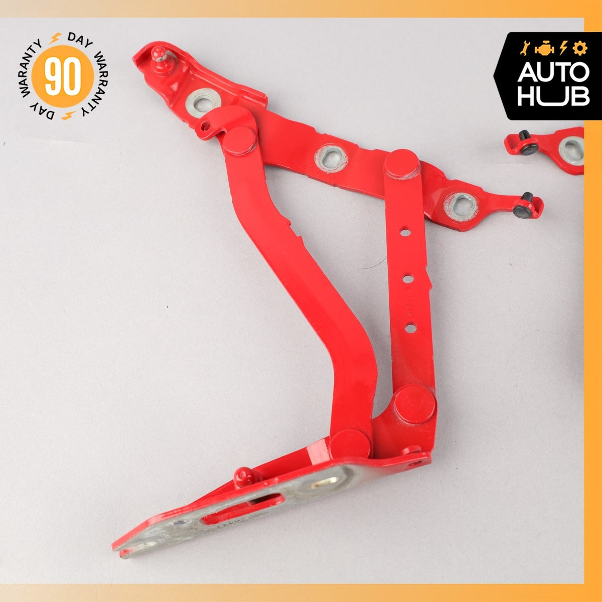 Audi A5 S5 Convertible Trunk Boot Left & Right Lid Hinge Set Red OEM - photo 2