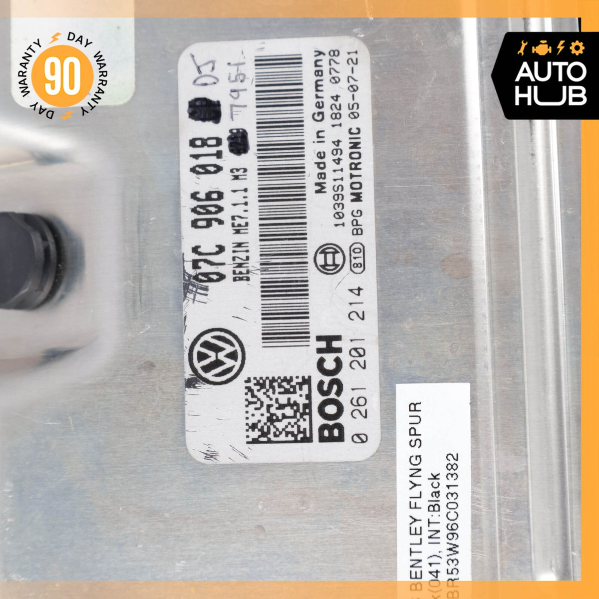 2006 Bentley Continental Flying Spur 6.0L W12 Engine Control Module ECU OEM 78k - photo 2
