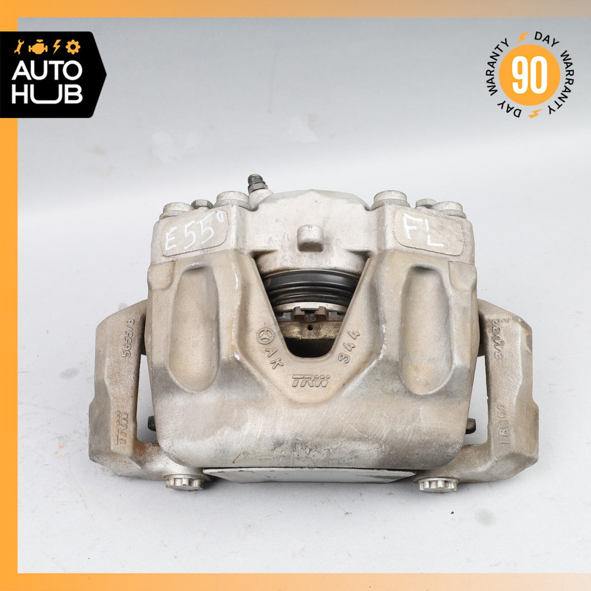 10-20 Mercedes W207 E550 SLK350 RWD Front Brake Calipers Left and Right Set OEM - photo 12
