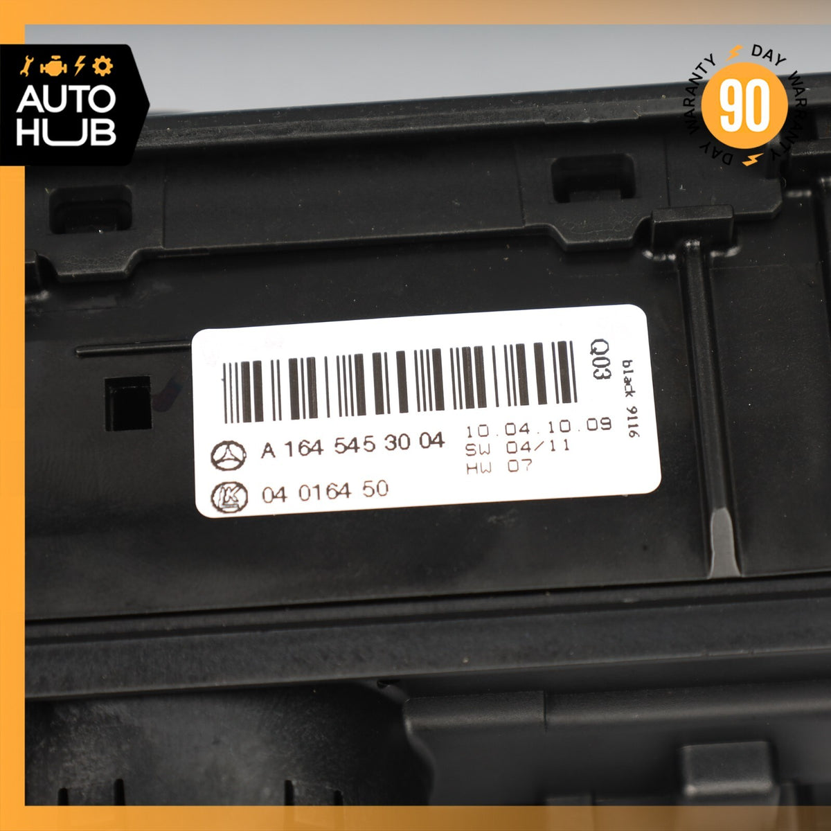 06-13 Mercedes W164 ML350 GL550 Headlight Control Switch Module Black OEM - photo 13