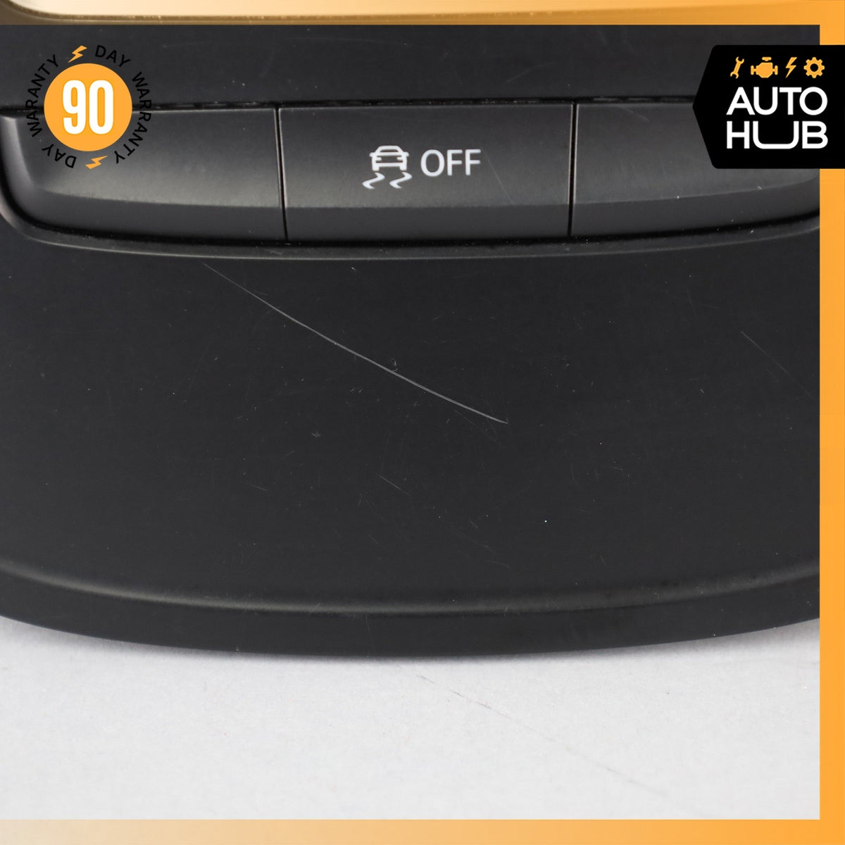 10-12 Audi B8 A4 Center Console Shifter Cover Trim Panel Bezel w/ Switch OEM - photo 9