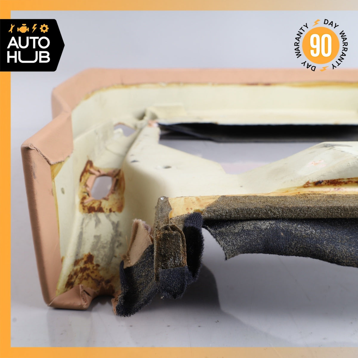 00-02 Bentley Arnage Front Right Lower Bottom Seat Trim Cover Brown OEM 50k - photo 19
