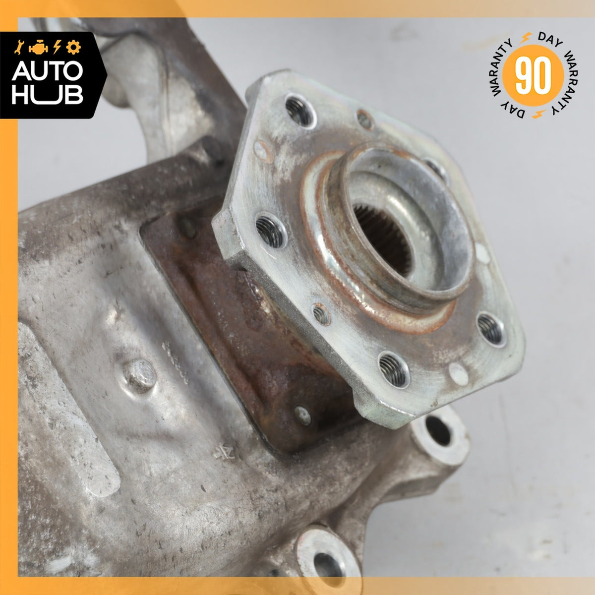 03-10 Maserati GranTurismo M145 Front Left Spindle Knuckle Hub w/ Arm OEM 66k - photo 10