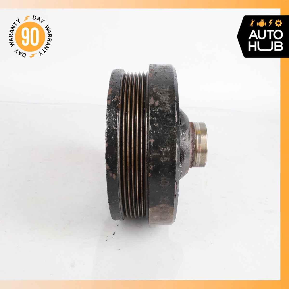 07-15 Mercedes W164 ML63 E63 SLS AMG Crank Shaft Pulley Harmonic Dampener OEM - photo 5