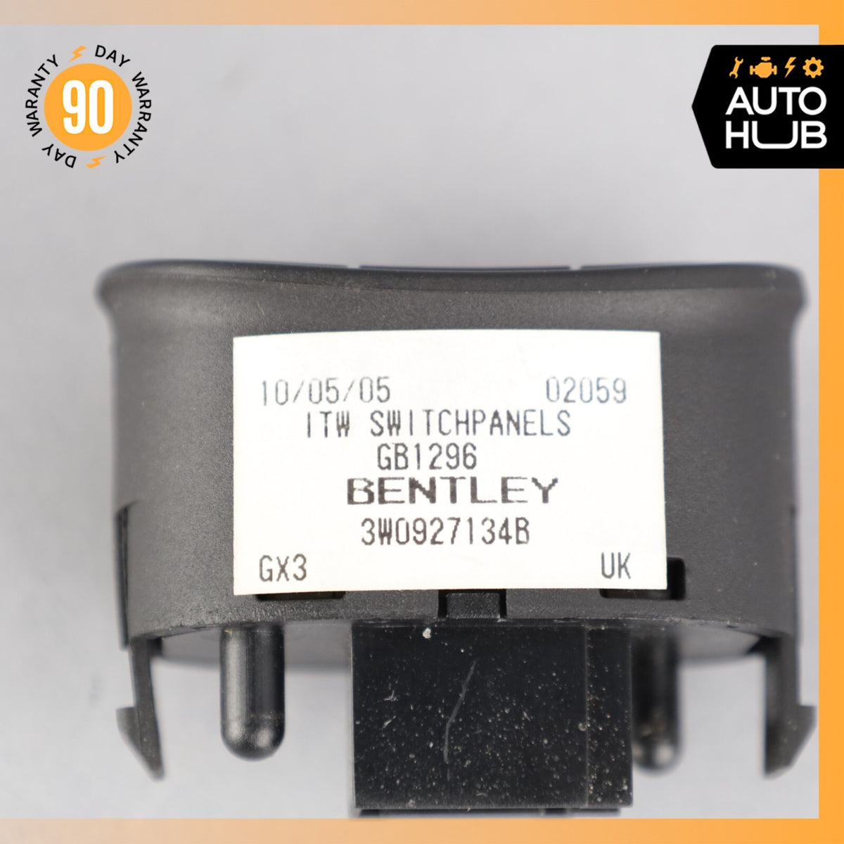 03-12 Bentley Continental Flying Spur Speed ESP PDC Button Switch Control OEM - photo 4