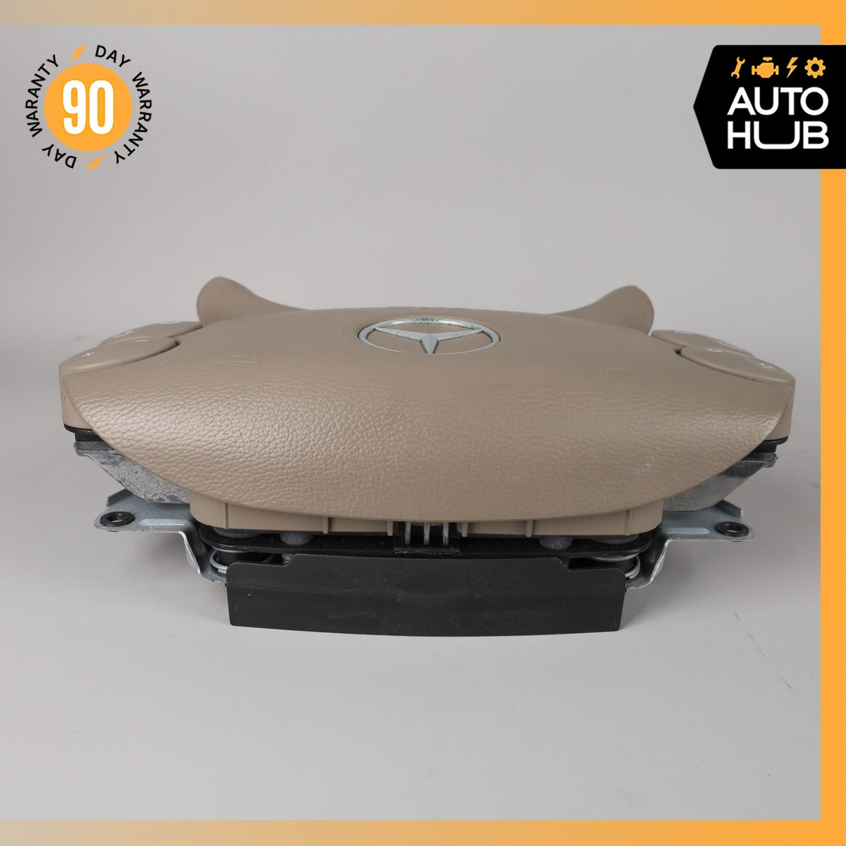 Mercedes R230 SL550 SL55 AMG CLK550 Steering Wheel Airbag Air Bag Beige OEM - photo 9