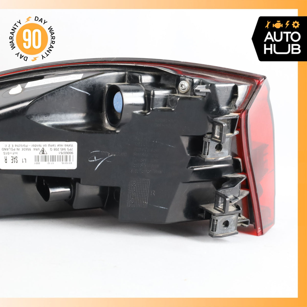 15-18 Porsche Cayenne 958 GTS Right Side Outer Tail Light Lamp OEM 31k - photo 11