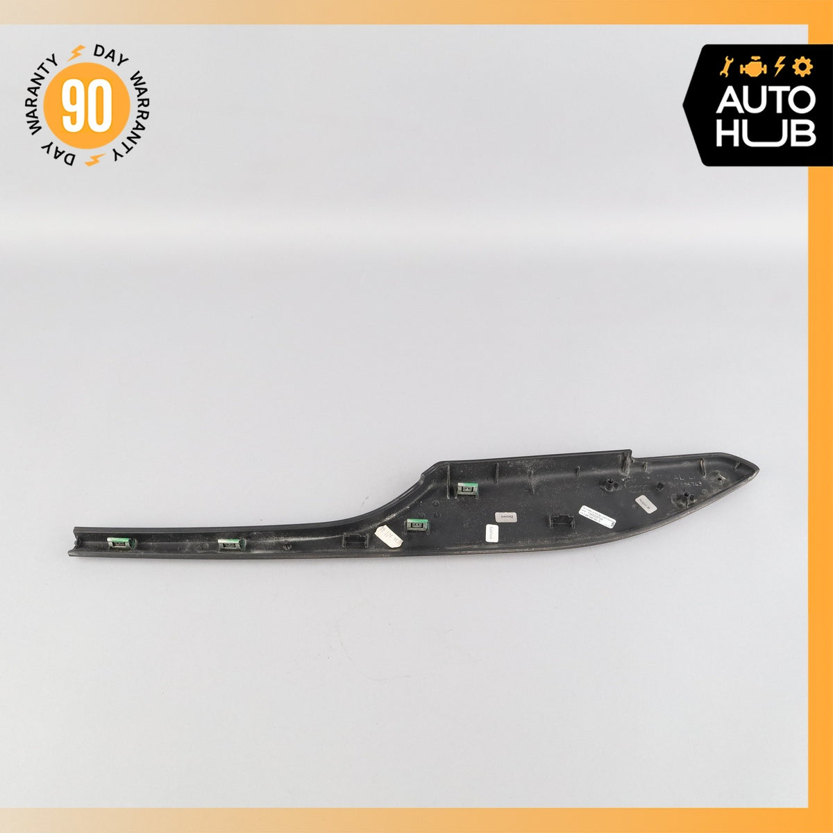 11-18 Audi D4 A8 Rear Left Seat Center Console Trim Cover Wood OEM - photo 8