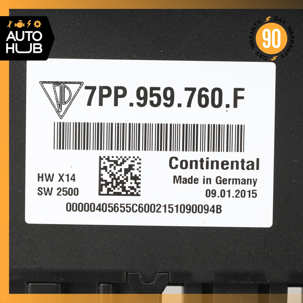 Porsche Cayenne 958 Front Left or Right Seat Control Module Unit 7PP959760F OEM - photo 6