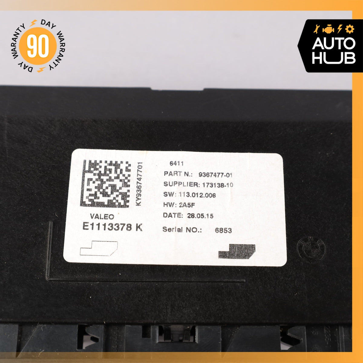 14-21 BMW i3 I01 Air Conditioning AC A/C Climate Control Module OEM 80k - photo 9