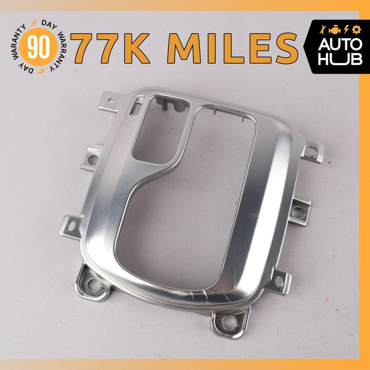 08-13 Infinity G37 Center Console Shift Shifter Bezel Trim 77k - photo 1