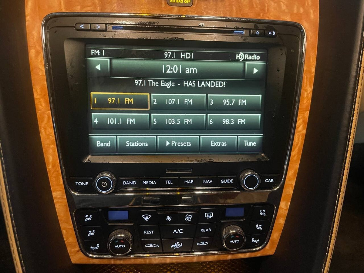 12-13 Bentley Continental GTC GT Command Head Unit Navigation Radio OEM 71k - photo 2