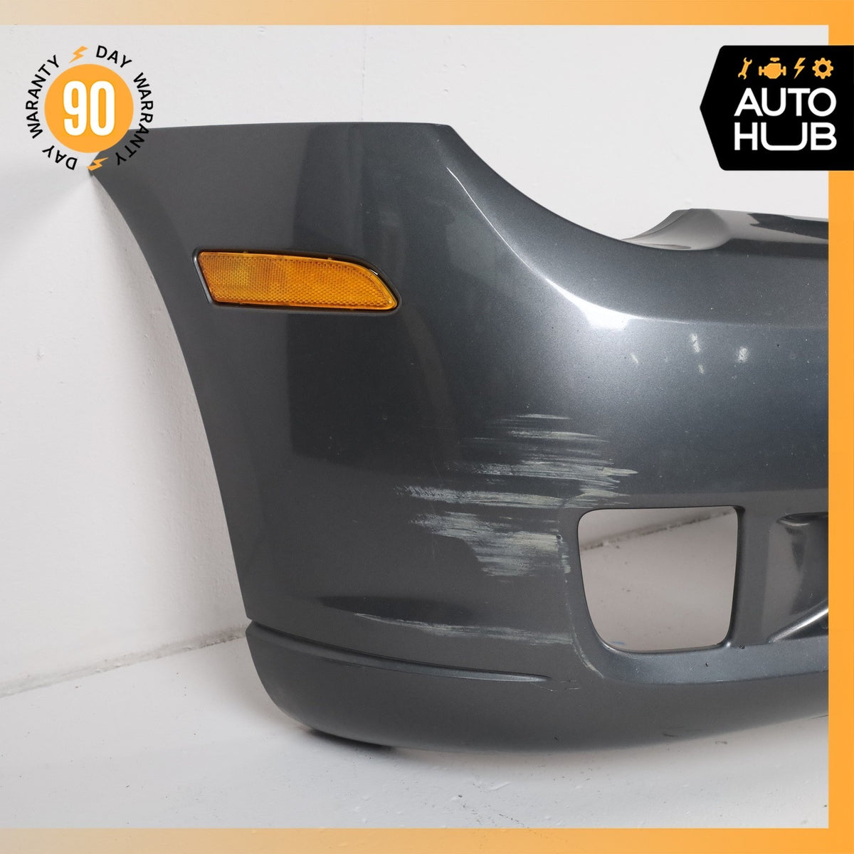 04-08 Chrysler Crossfire Front Bumper Cover Assembly Gray OEM - photo 2
