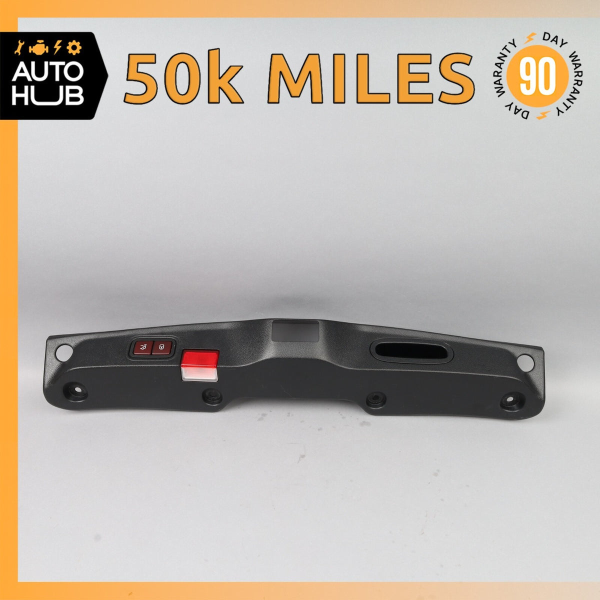 2019 Mercedes W205 C300 Trunk Lid Tailgate Handle Trim Black OEM 50k - photo 1