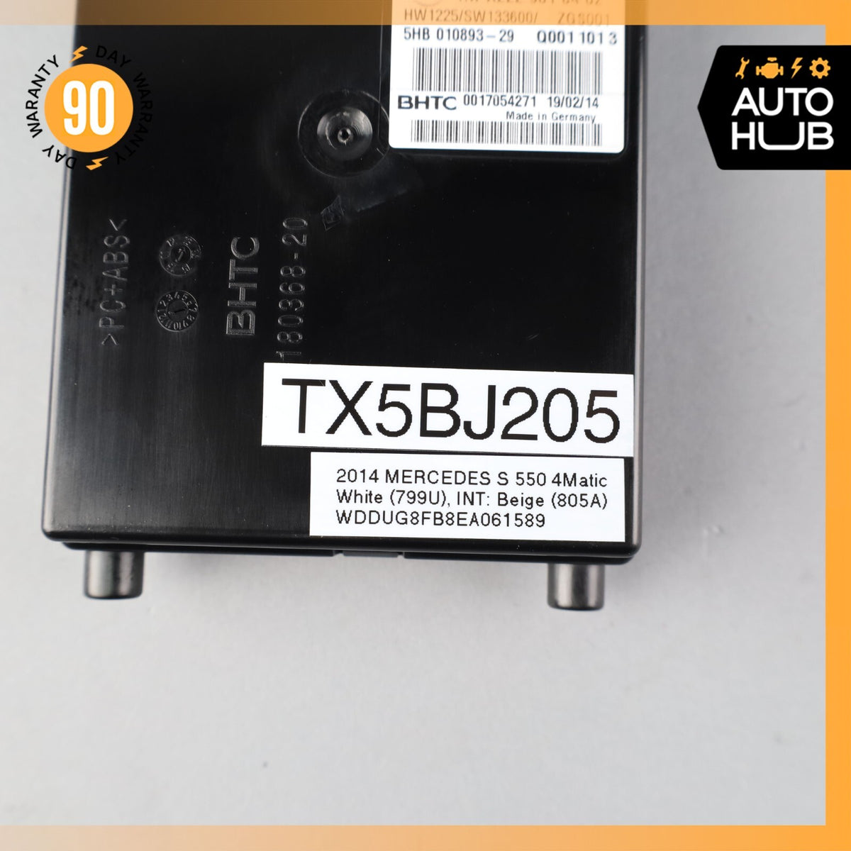 2014 Mercedes W222 S550 Temperature A/C Climate Control Module Unit OEM - photo 9