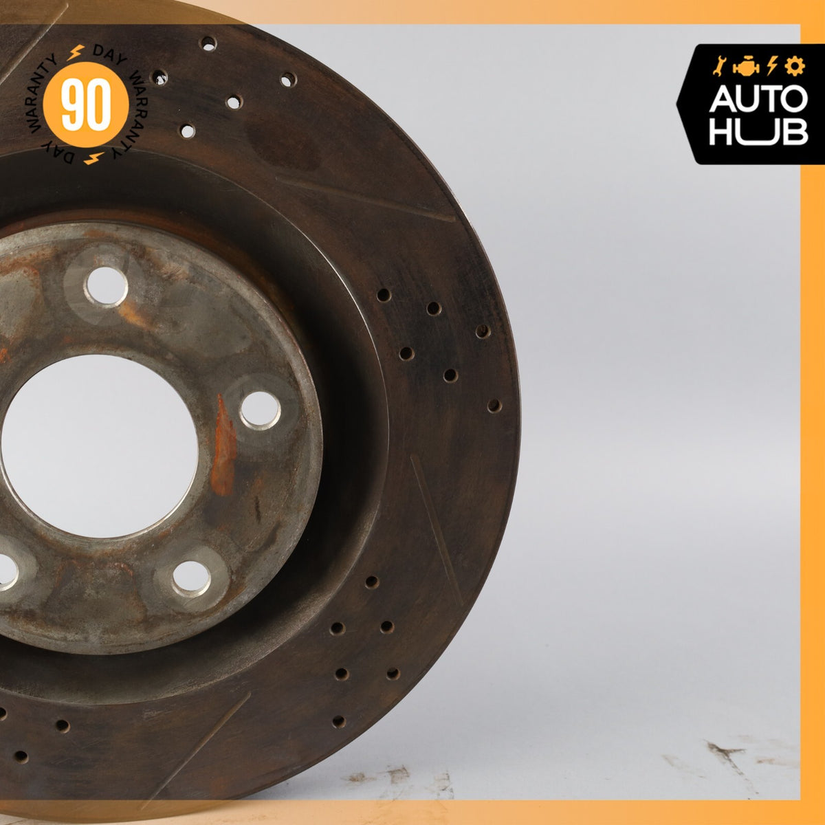 04-13 Cadillac XLR Corvette C6 Front Brake Rotor Disc Set of 2 Set Aftermarket - photo 4