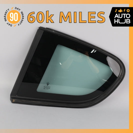 Maserati GranTurismo M145 Coupe Rear Left Side Quarter Window Glass OEM 60k - photo 1