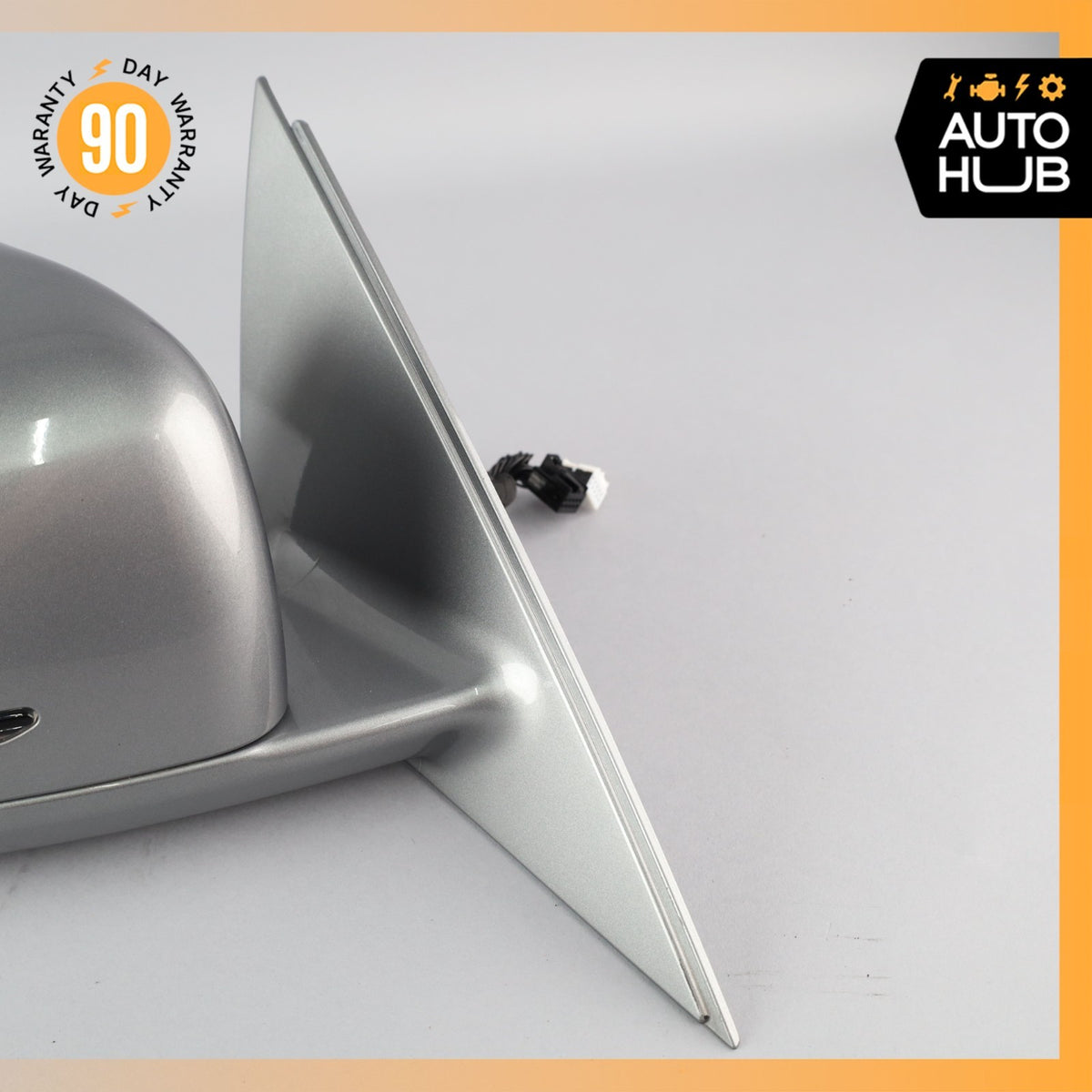 10-13 Mercedes W221 S550 S400 Right Side Rear View Door Mirror w/Blind Spot OEM - photo 10