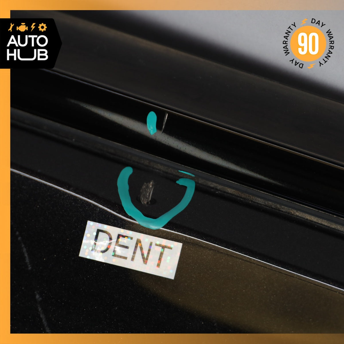 08-14 Maserati GranTurismo M145 Left Side Door Shell Frame Panel Black OEM 61k - photo 6