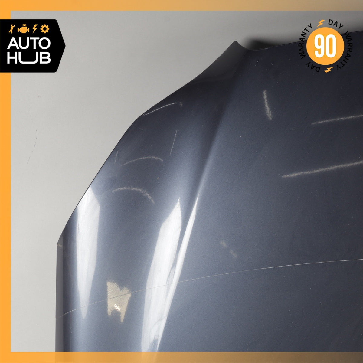 14-16 Mercedes W212 E250 E400 E550 Hood Panel Assembly Blue OEM - photo 2