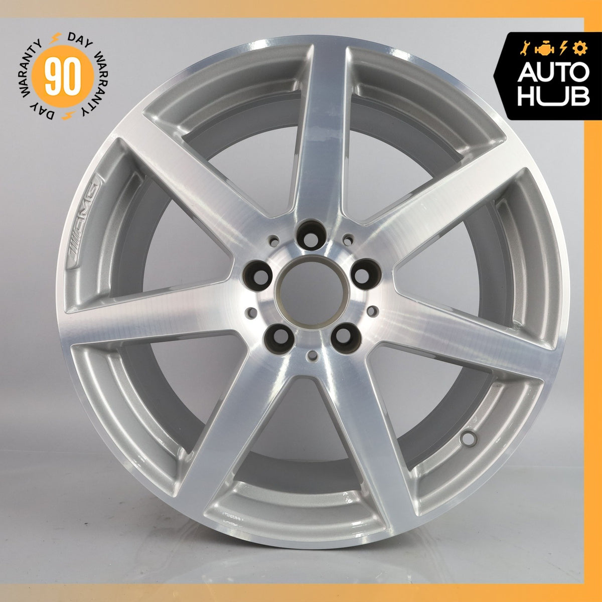 Mercedes W204 C250 C350 C300 C63 AMG Rear Wheel Rim 8.5 x 18 18" 2044019902 OEM - photo 2