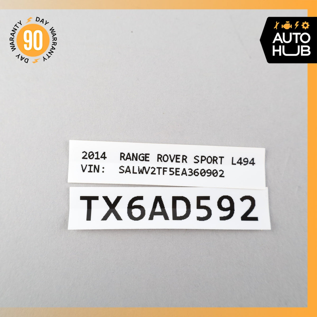 13-17 LR Range Rover Sport L494 Front Right Seat Control Adjustment Switch OEM - photo 8