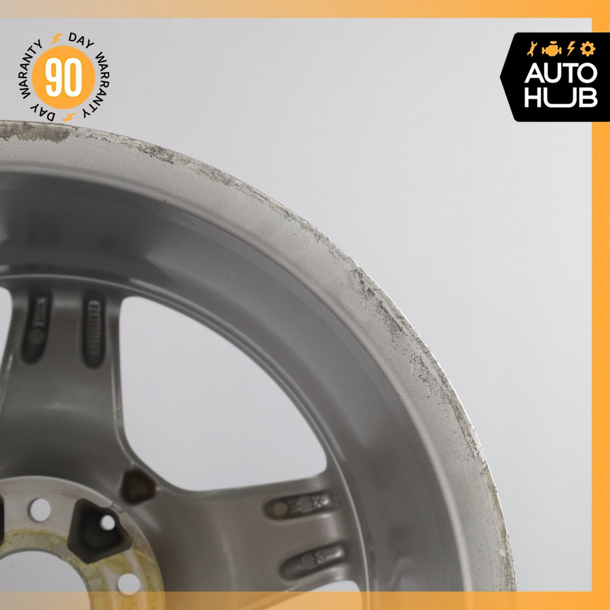 Mercedes R170 SLK230 C280 8.5 x 17 17" Rear Wheel Rim Silver 1704011402 OEM - photo 12