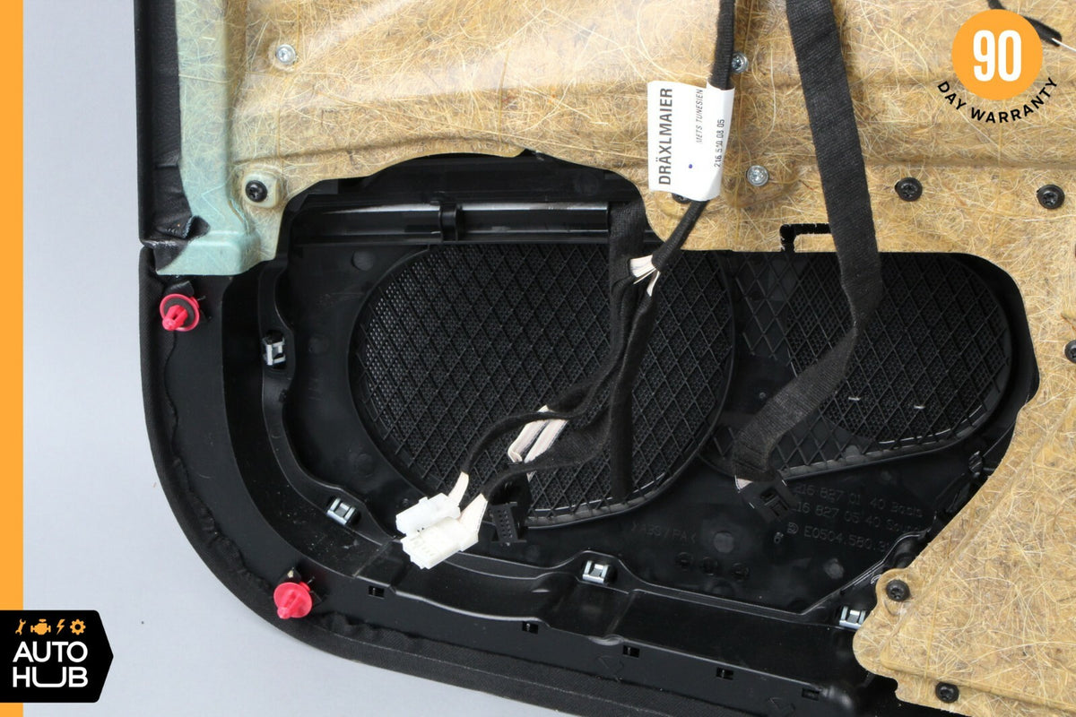 07-10 Mercedes W216 CL550 Front Left Driver Side Interior Door Panel OEM - photo 11